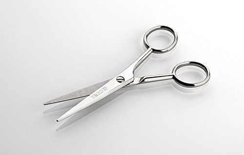 Premium Bartpflege Set | Bart Schablone, Bartkamm, Bartbürste und Bartschere | Rasur –Ergebnisse wie vom Barbier | wohltuende Pflege | gleichmäßiges auftragen von Bartöl | Detailarbeiten | einfaches Styling | Made in Germany | Gratis E-Book - 4