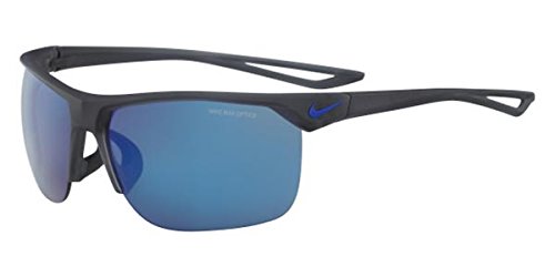 EV1013 062 Matte Grey Trainer M Square Sunglasses Golf, Cycling, Running, Lens Category 3 Lens Mirrored Size 67mm