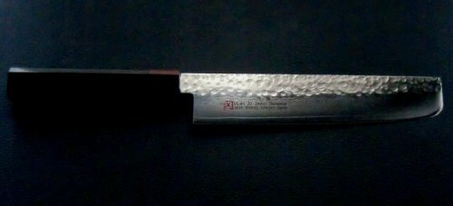 SETO Japanisches Usuba Küchenmesser 180mm Damaszener VG-10 Stahl I-6 - 5