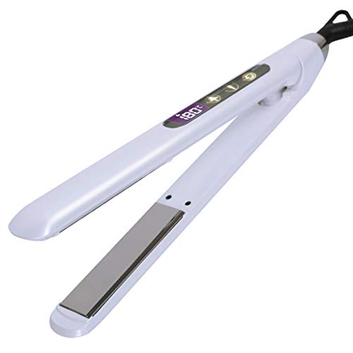 zhifaqi Professional hair straightener touch screen electric splint hair curling rod straight dual-use tourmaline ceramic straight air bangs ironing board does not hurt hair rod clip  360 rotating wir