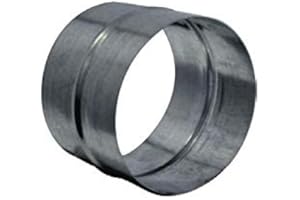 UNELVENT manchon diamètre 200 mm male-male galvanisé