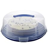  Große Kuchen-Transportbox von Lakeland, 34,5 cm Ø x 12,5 cm H, bis 27 cm Ø