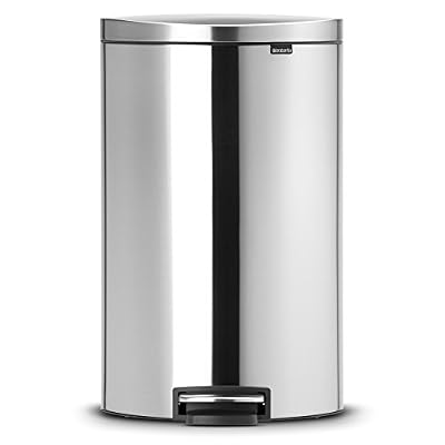 Brabantia Poubelle à pédales Flatback 40L