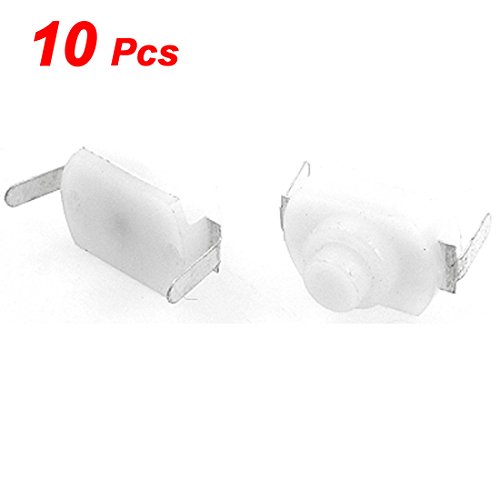 sourcingmap® 10Stk AC250V1,5A Hemmung Aktion Mini Druckschalter fürElektronisch Taschenlampe
