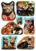 Price comparison product image Herma Stickers Various Cute Kittens
