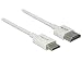 Produktbild DELOCK Kabel High Speed HDMI mit Ethernet - HDMI-A Stecker > HDMI Mini-C Stecker 3D 4K 0,25 m Slim High Quality