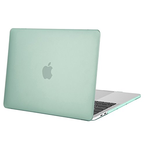 MOSISO MacBook Pro 13 Hülle 2016 - Ultra Slim Hochwertige Plastik Hartschale Tasche Schutzhülle Snap Case für NEUESTE MacBook Pro 13 Zoll (2016 Freisetzung) A1706 / A1708 mit/ohne Touch Bar and Touch ID, Mint Grün