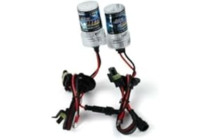 KAELA COPPIA LAMPADA BULBI RICAMBIO PER KIT XENON H4 6000K LUCE HID