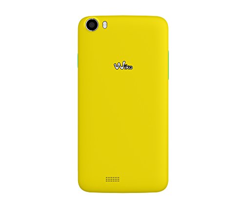 Wiko Lenny Smartphone d  bloqu   3G   Ecran   5 pouces - 4 Go - Android 4 4 KitKat  Jaune