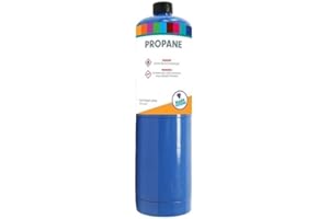 FIREMASTER Propane Fuel Cylinder, Blue, 400 g