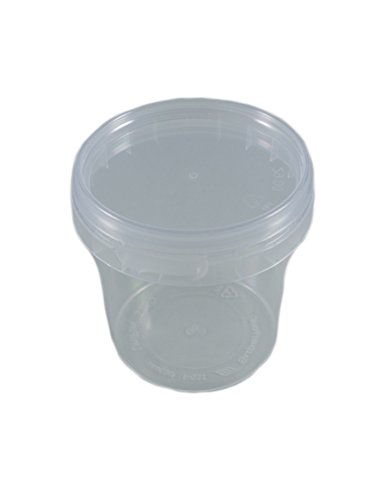 20x Universal Kunststoff Dose mit Deckel Industriestandard Rund Ø 69mm, Fassungsvermögen 155ml (20 Dosen) - 5