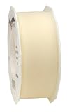 Tüllband, creme. Pattberg Präsent 40 mm 50 m Verona - Tüllband, Creme