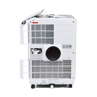 TROTEC Lokales mobiles Klimagerät Klimaanalge PAC 3500 X mit 3,4 kW / 12.000 Btu, EEK A (inkl. Entfeuchtungs- und Belüftungsfunktion, Programmierbarer 24-Stunden-Timer, Fernbedienung, 3 Ventilationsstufen, Einstellbare Luftblasausrichtung, Herausnehmbarer Luftfilter) - 3