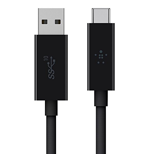 Belkin USB 3.1 USB-C auf USB-A Kabel (0,9m, 10 Gbit/s, 60W/3A, geeignet für Smartphones, Tablets, PCs, Laptops, kompatibel mit Thunderbolt 3) schwarz - 4