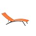 Produktbild Siena Garden 282131 Tarifa Liege, anthrazit/orange Alu/anthrazit, Bezug/orange