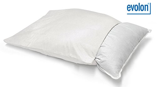PROCAVE Encasing Kissenbezug für Hausstaub-Milben-Allergiker | Evolon | schadstoffgeprüfter Milbenschutz | atmungsaktiv und feuchtigkeitsdurchlässig | 80×80 cm - 4