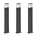 Produktbild parlat LED Standleuchte Vela für außen, 90cm, schwarz, warm-weiß, 3 Stk.