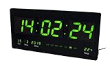 Funciona con una fuente de alimentación de 100V a 240V que viene incluida. Nota: El reloj no es inalámbrico.