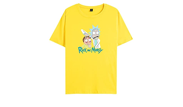 DYJXIGO Men Rick and Morty Short Sleeve 