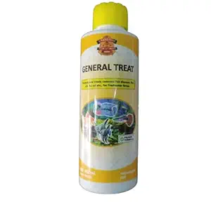 Grand Fish General Treat Prevents & Treats Common Fish Diseases Like Ich, Fin Rot etc. for Freshwater Fishes 250ml