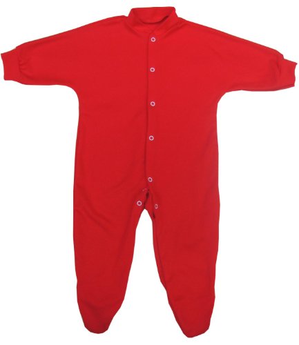 plain red sleepsuit