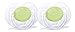 Philips AVENT Translucent Orthodontic Infant Pacifier, 0-6 Months, Color May Vary