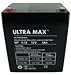 Produktbild Ultramax NP5–12, 12 V 5 Ah (wie 4 Ah und 4,5 Ah) versiegelt führen wiederaufladbar UPS Akku