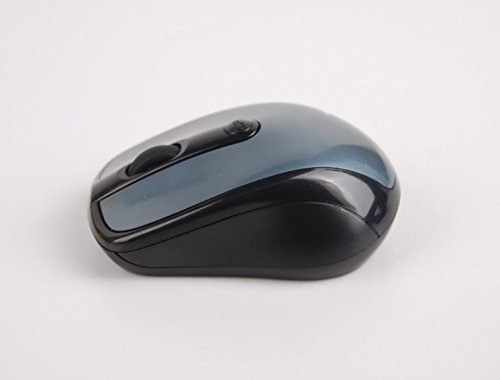 détail Sans Fil Ordinateur Portable Bureau Bureau 2.4GHz Mini Souris 1600dpi,Grey