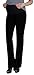 Mija - Maternity Trousers / Jeans classic straight cut Denim Over Bump 3014 (8, Black)