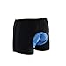 Price comparison product image JVJ Men Cycling/Equestrian Short Pant Underwear Gel 3D Padded Bike Bicycle Pants Black (M)