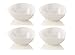 Produktbild Viva-Haushaltswaren Gabriele Hesse e.K. 4 Schalen 15x12cm, bruchfest aus hochwertigem Melamin Kunststoff, weiß
