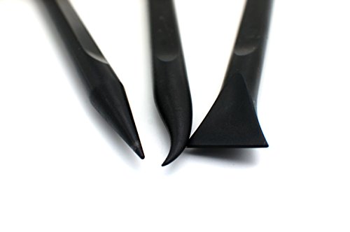 3Â pezzi nylon spudger in plastica con lama ultra-sottile molto elastici di leva spudger per apertura smartphone Tablet iPad di scheda madre riparazione