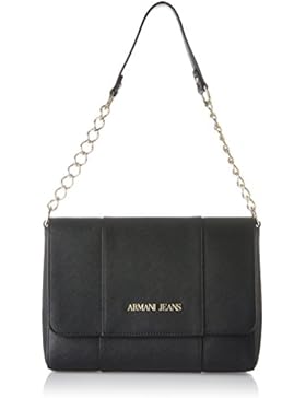 Armani Jeans Damen Borsa A Tracolla Schultertasche, 19 x 10 x 27 cm
