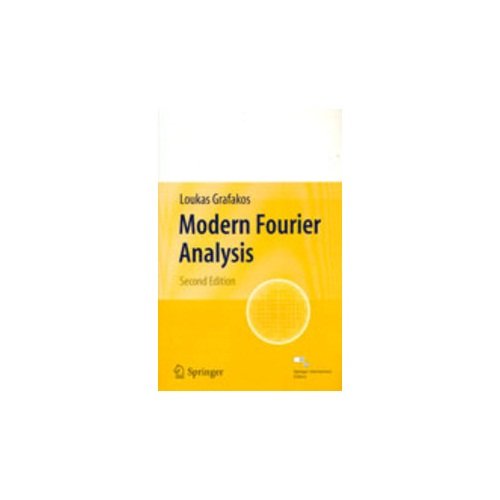 Modern Fourier Analysis, 2e Spr