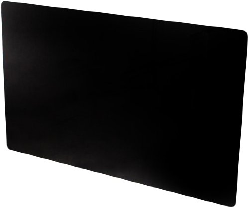 Adams Vitreo Glasverkleidung für Heizkörper, klein (900 mm Länge), schwarz