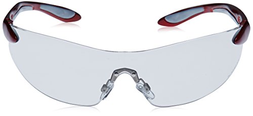 Honeywell 1017081 Ignite Safety Eyewear Red/Silver Frame with Clear Fogban/Anti-Scratch Lens - 2