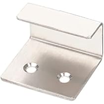 Fliesenaufhänger Aus Edelstahl, 10 Stück - Robuste J-Haken Für Spiegel, Bilder, Keramik (25 Mm Innenbreite, Bis 15 Kg)
