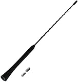 Varilla de antena universal AERZETIX: Varilla de Antena para autoradio Universal 39cm Rosca M5 M6