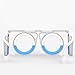 Produktbild XuBa Smart Seasick Airsick Liquid Gläserfreie Faltbrille White Second Generation Anti-Sports Glasses