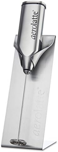 aerolatte Deluxe Edition Milk Frother with Stand, Stainless Steel by aerolatte