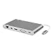Price comparison product image TNP USB C to USB HDMI VGA Mini Displayport Ethernet USB Type C Power Delivery Charger SD MMC Memory Card Reader USB 3.0 Hub 3.5mm Audio Aux Output Jack Multi Adapter Converter Connector Dock Station