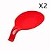 Produktbild Macxy - 2Pcs / Lot Küche Hitzebeständige Silikon Löffelhalter Utensil Spatula Halter-Küche-Werkzeug [Rot]