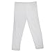 Larkwood Baby Girl Plain Leggings (3-4) (White)
