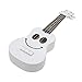 Produktbild weißes, hochwertiges Smiley-Ukulele-Instrument