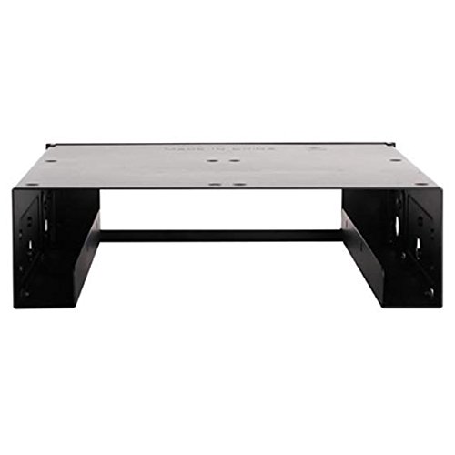 SilverStone SST-FP55B – Front Panel Adapter 5.25″ auf 3.5″ mit Halterung für 2x 2.5″ HDD/SSD, schwarz - 4