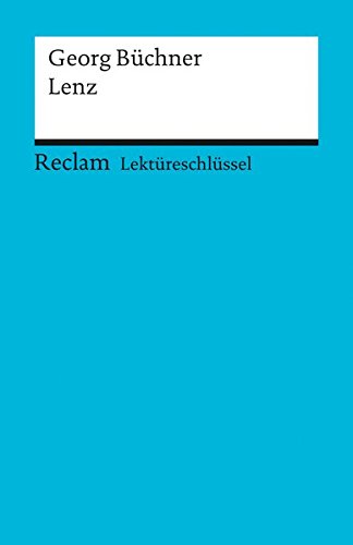 Download Lektüreschlüssel zu Georg Büchner: Lenz (Reclams Universal-Bibliothek)