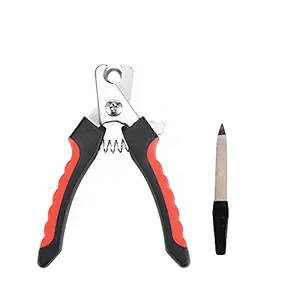 The Pets Company Stainless Steel Cat Dog Nail Clipper with Filer, Small