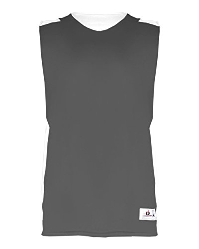 Badger 2549 Youth B-Power Reversible Tank Graphite/White L