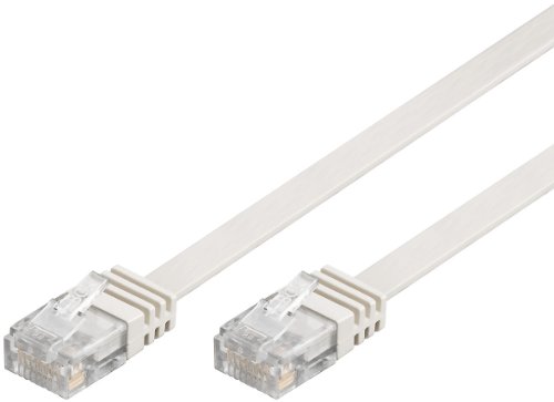 Wentronic 696027.99005 Ethernet-Kabel, 10m - Weiß, - - blanc