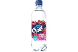 GREAT BRITISH TRADING LIMITED Perfectly Clear Cherry & Raspberry Still Spring Water 500ml - Case of 12